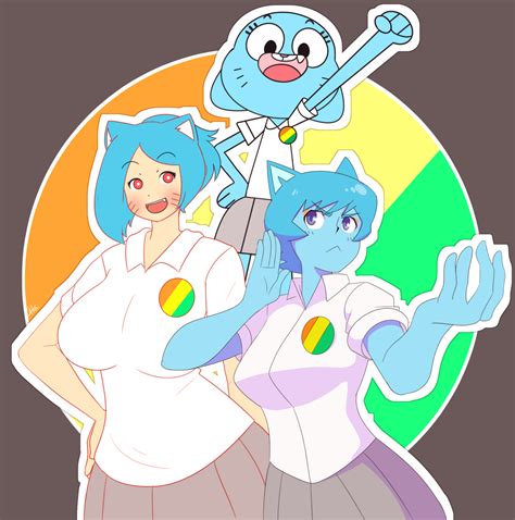 amazing world of gumball hentai|parody:the amazing world of gumball .